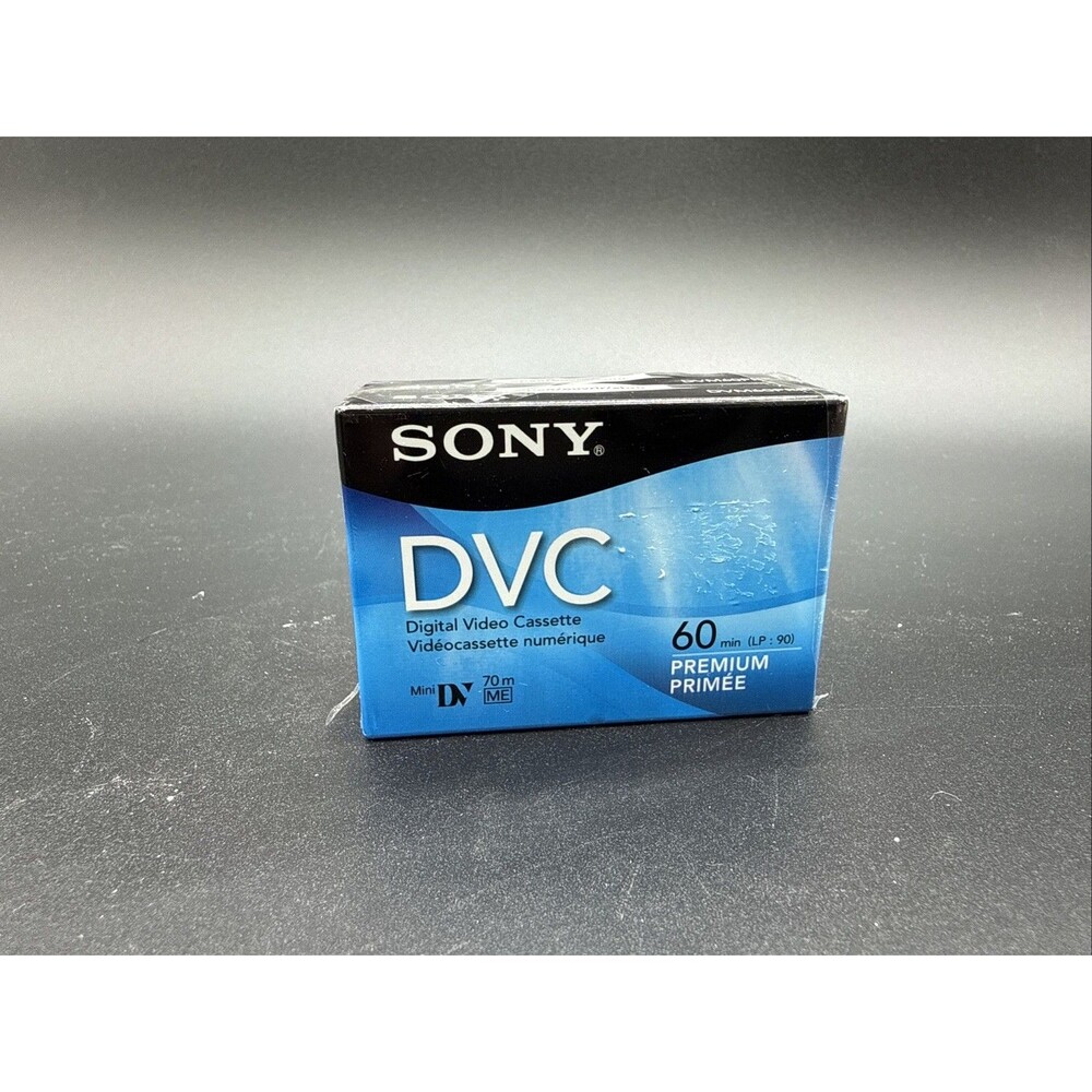 New Sealed 2 Pack Sony DVC DVM60PRR